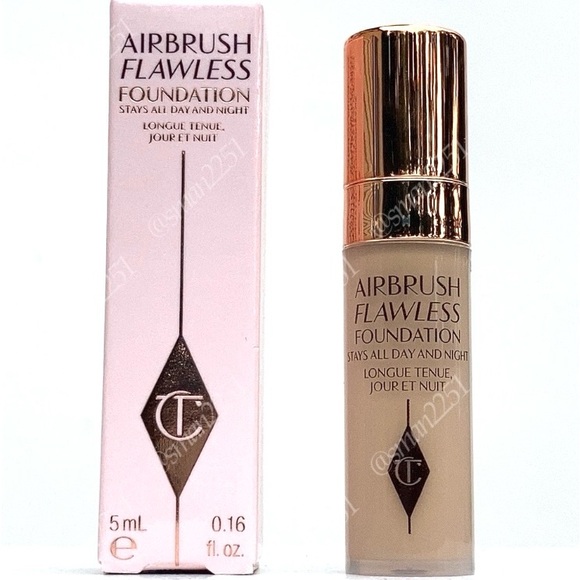 💖NEW!💖Charlotte Tilbury Airbrush Flawless Finish Foundation BNIB! - Picture 1 of 11